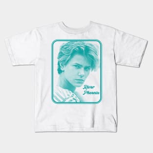 River Phoenix // 90s Aesthetic Design Kids T-Shirt